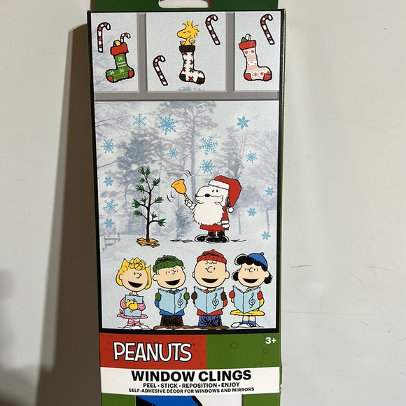 Snoopy Christmas window clings - Picture 2 of 3